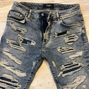 Men's REPRESENT Distressed Jeans